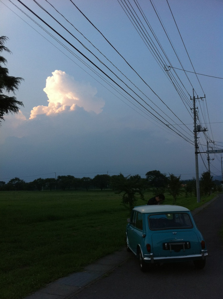 暑い。