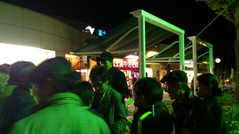 渋滞突入15<br />
 分前