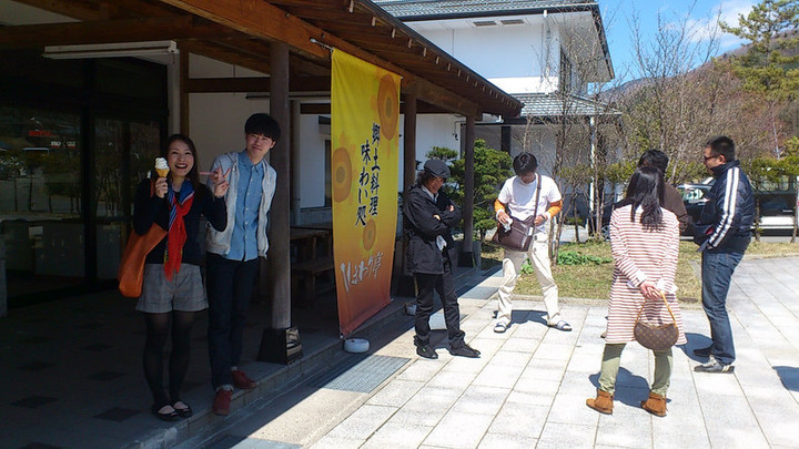 信州平谷で昼ゴハン