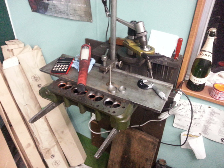 バルブシートリング作製