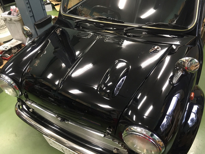 納車準備中