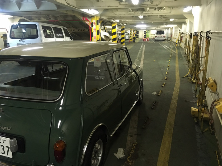 フェリー乗って