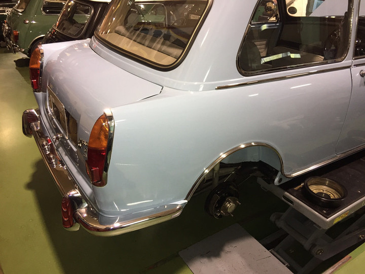 納車整備中