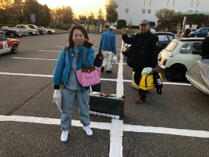 トンネル寒いよ！