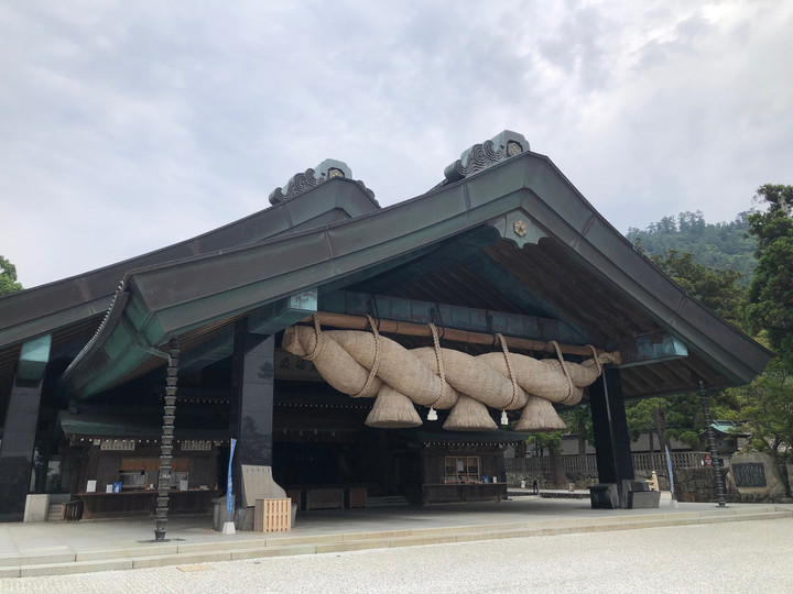 松江城に出雲大社