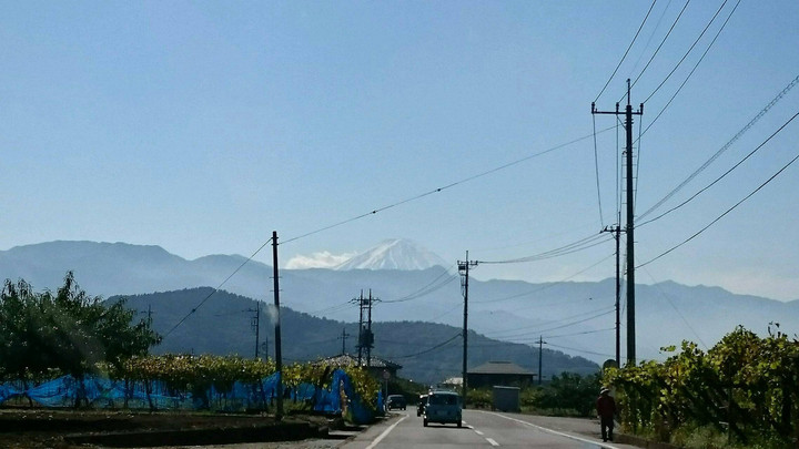 富士山を見たくて