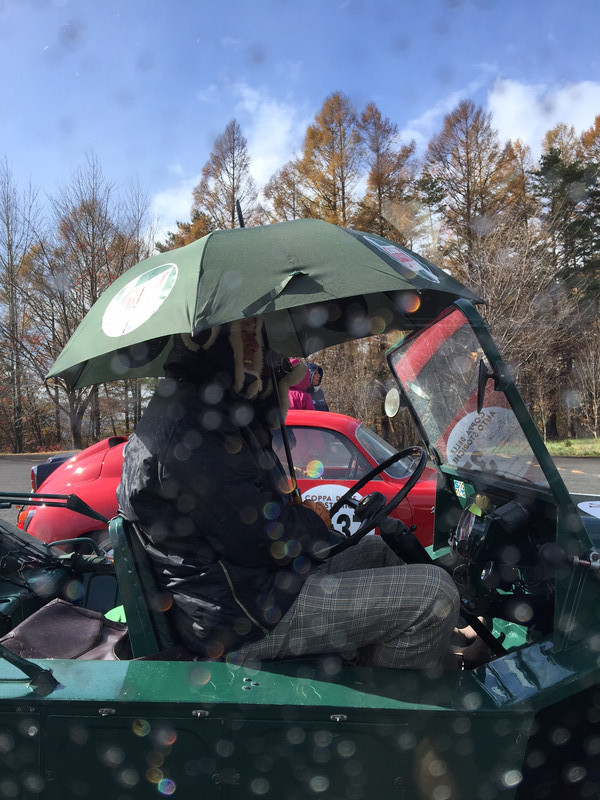 なんて天気だ…